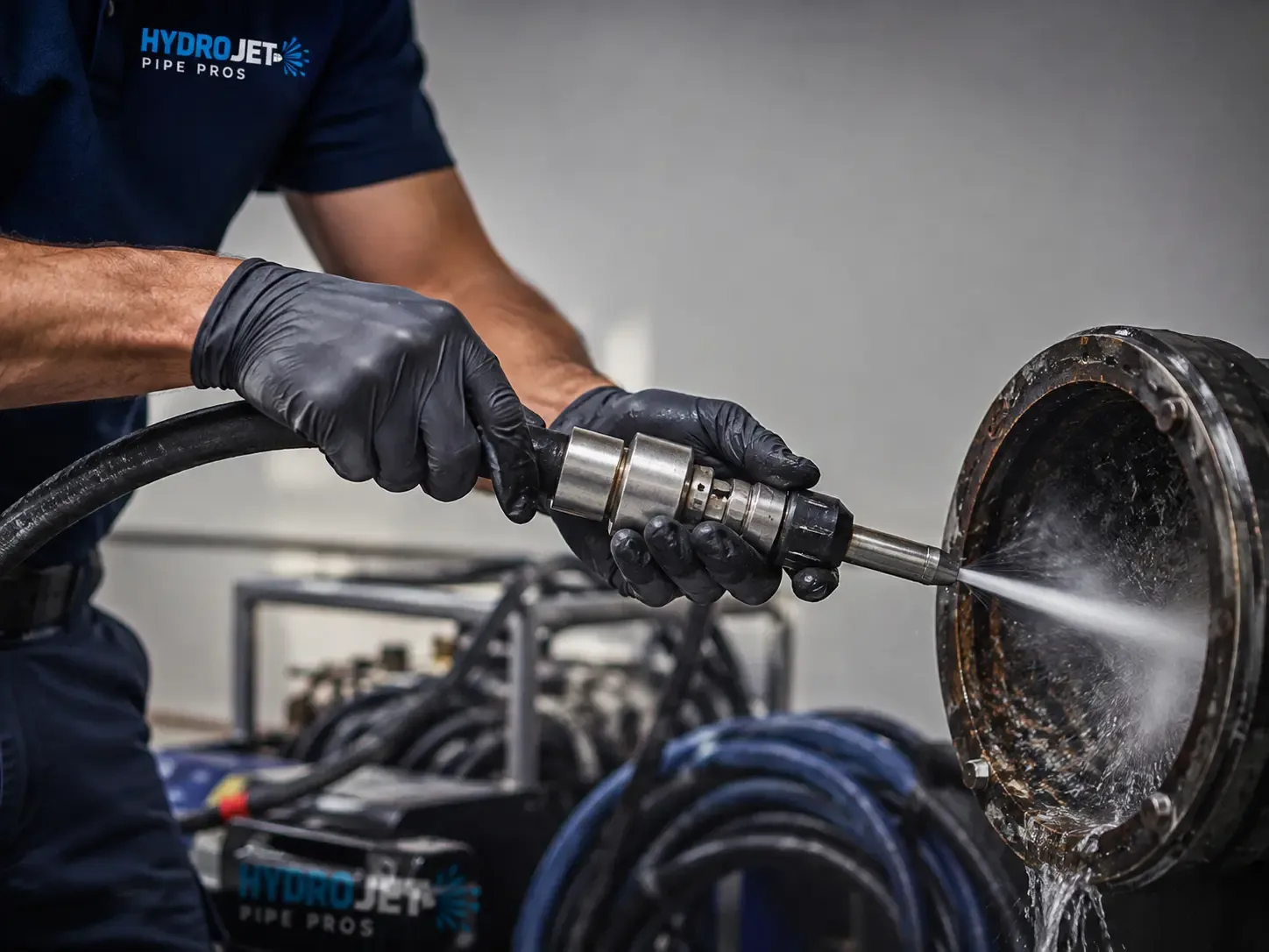 Hydro Jet Pipe Descaling in Omaha, AR